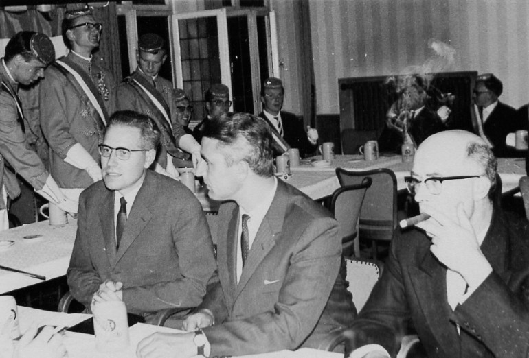 Stiftungsfest 1964 unter Senior Dieter Fuchs
